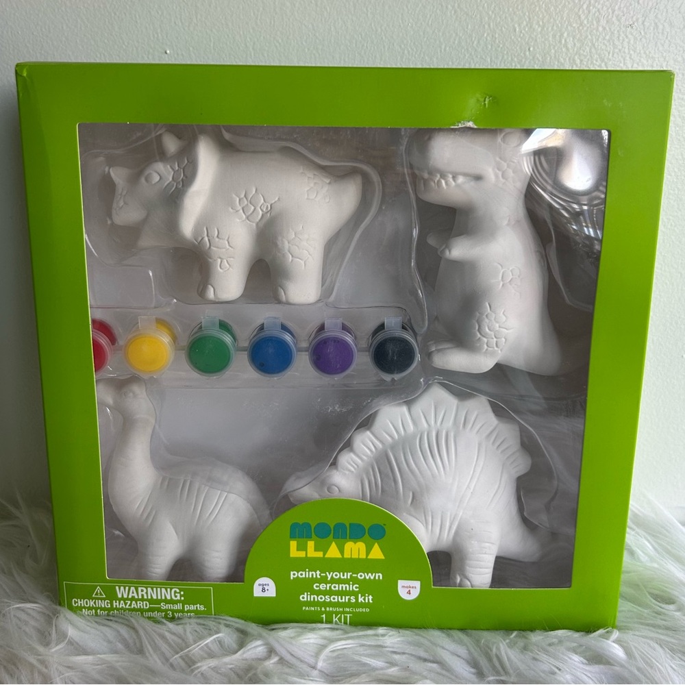 Paint-Your-Own Ceramic Dinosaur Kit
